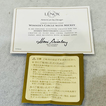 【中古】レノックス Lenox WINNER'S CIRCLE WITH MICKY ディズニー ミッキー【送料無料】_画像8