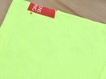 USA古着 MENARDS × Owens Corning イーグルプリント Tシャツ sizeL 蛍光イエロー メナーズ オーウェンスコーニング 企業 会社 アメリカ_画像6