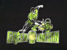 2000s USA古着 DC COMICS グリーンランタン Tシャツ sizeS 黒 ブラック オフィシャル アメコミ ヒーロー Green Lantern 2000年代 Y2K_画像2