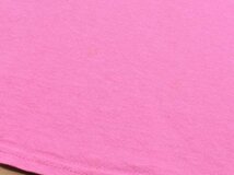 USA古着 Discovery World ピンクリボン バタフライ Tシャツ sizeXL ピンク 蝶 ビッグシルエット 大きいサイズ アメリカ GILDAN_画像4