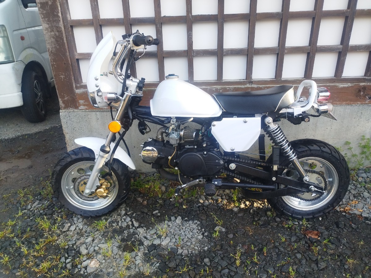 激安オンライン通販 中華バイク ダックス風 キットバイク 中華ダックス