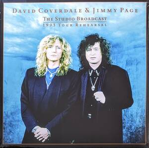 David Coverdale(=Whitesnake) & Jimmy Page(Led Zeppelin) The Studio Broadcast: 1993 Tour Rehearsal 限定二枚組アナログ・レコード