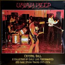 Uriah Heep - Crystal Ball-A Collection Of Early Live Performances & Rare Studio Tracks1971-74 500枚限定二枚組アナログ・レコード_画像1