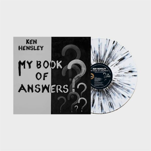 Ken Hensley (=Uriah Heep ユーライア・ヒープ) My Book Of Answers 限定ブラック/ホワイト・スプラッター・カラー・アナログ・レコード