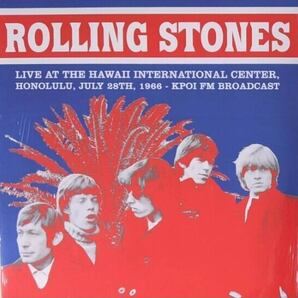 The Rolling Stones - Live At The Hawaii International Center, Honolulu, July 28 1966-KPOI FM Broadcast 500枚限定アナログ・レコード
