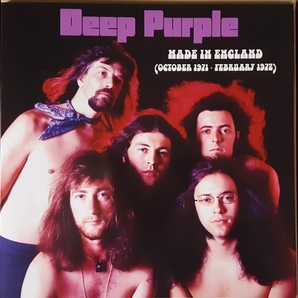 Deep Purple ディープ・パープル - Made In England 1971-1972 500枚限定アナログ・レコード