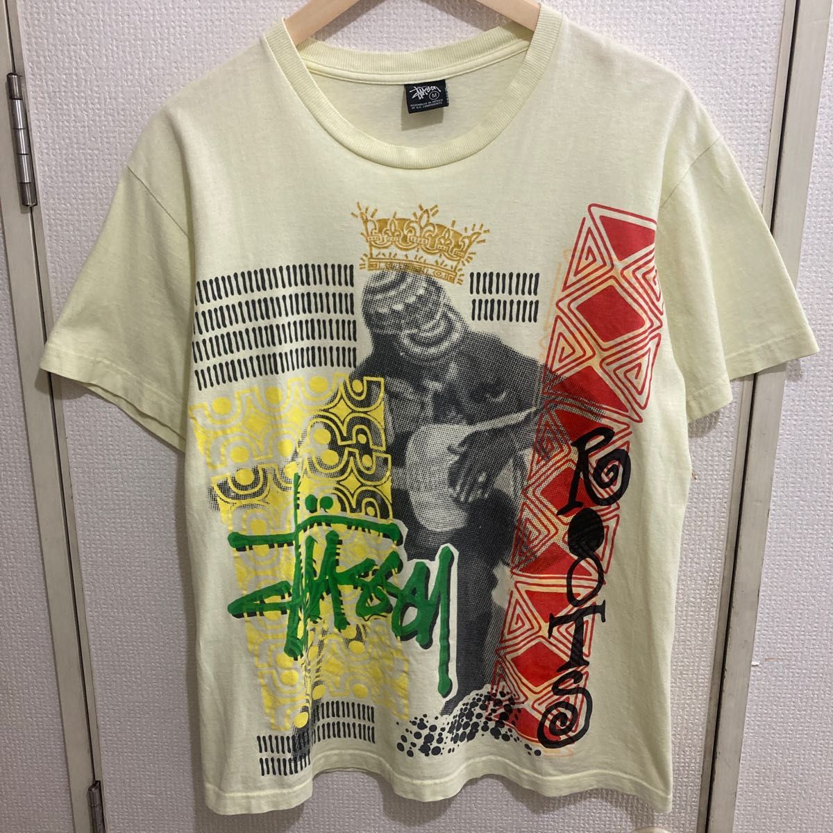 送料込み 新品 未使用 STUSSY S beach roots tee surfer ステューシー