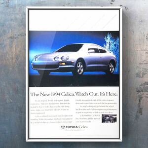 希少品! USA 輸入品 当時物 トヨタ セリカ 広告 /カタログ GT-FOUR AT200 ST202 ST205 CELICA ラリー マフラー ホイール パーツ カスタム