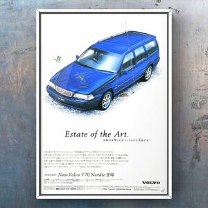 В то время первая Volvo V70 Nordic Advertision / Catalog Volvo Estate Wagon Minicer Wheel Nordic SB BB Genuine V70R Volvo V70