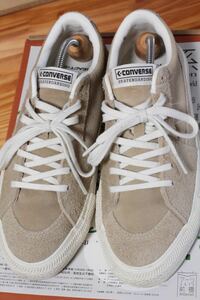  beautiful goods 25cm Converse skate bo- DIN gREACT HD suede beige 