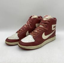 【US:8】1985s Vintage NIKE Dynasty Red 1985年製 ヴィンテージ ナイキ ダイナスティ レッド 箱なし 韓国製 2436_画像1