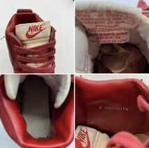 【US:8】1985s Vintage NIKE Dynasty Red 1985年製 ヴィンテージ ナイキ ダイナスティ レッド 箱なし 韓国製 2436_画像9