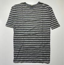 【XS】Ron Herman Cotton Border S/S Tee ロンハーマン コットン ボーダー 半袖 Tシャツ ロング丈 (421030079-1071) G1690_画像1