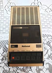 National ポータブルカセットレコーダー RQ-2309　ジャンク品