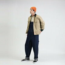 Dickies ディッキーズ ワークシャツ M 長袖 シャツ コーチ ジャケット ワーク 574 パンツ 874 カバーオール BEN DAVIS カーハート ブルコ_画像4