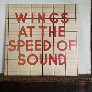 WINGS / AT THE SPEED OF SOUND UKオリジナル原盤