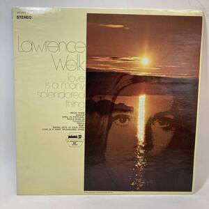 Lawrence Welk ローレンス ウェルク Love is a Many Splendored Thing SPC-3196 LP レコード ジャズ