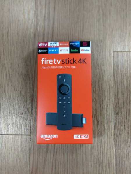 【C2010】送料無料 fire tv stick 4K 未開封品 ( Alexa対応音声認識リモコン付属 空と鈴 )