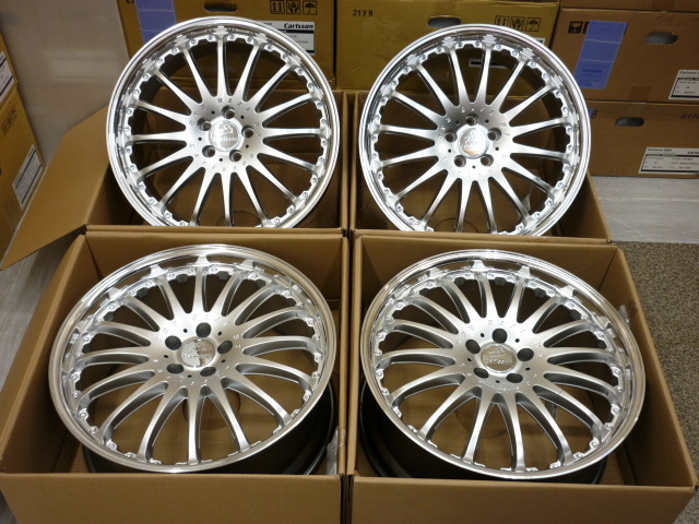 最高級 カールソン CR1/16 8.5J 19インチ 9.5J 245/40R19 アルファード