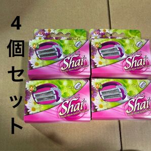 4個セット ドルコ Shai 6枚刃 女性用替刃式カミソリ 替刃 