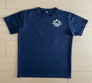 航空自衛隊　空自　三沢基地　第302飛行隊　Tactical Fighter Squadron　部隊Tシャツ　半袖Tシャツ　ネイビー　メンズ　Lサイズ　非売品