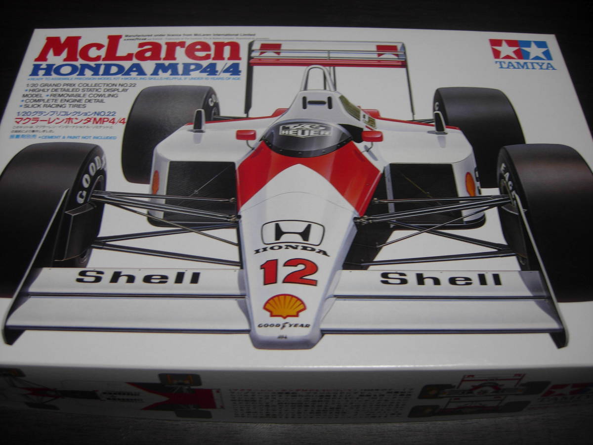 タミヤ 1/20 マクラーレン ホンダ MP4/4の値段と価格推移は?|15件の