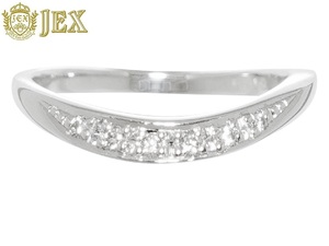 STAR JEWELRY スタージュエリー K18WGダイヤモンドリング NO.303736