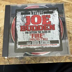 シ● HIPHOP,R&B JOE BUDDEN - FIRE (YES, YES Y'ALL) FEAT. BUSTA RHYMES INST,シングル CD 中古品