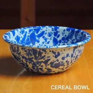 CROWCANYONHOME black u Canyon Home USA cereal bowl *s platter blue enamel horn low tableware kitchen outdoor camp BBQ