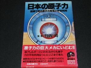 ｊ１■日本の原子力―図解で見る原子力発電と平和利用１９８３年１刷/線引き多少あり