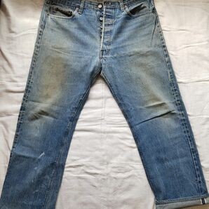 Levi's501 66後期 赤耳 リーバイス ヴィンテージノーリペア 紙パッチ サイズ38インチ 1970年代