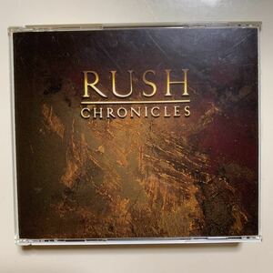 2CD 中古品RUSH / CHRONICLES クロニクルス　国内盤　AMCY 327-328 1990年 帯なし