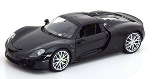 Welly 1/24 Porsche 918 Spyder 2013　ブラック　ポルシェミュージアム限定品