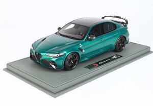 ＜予約品＞　BBR 1/18 Alfa Romeo Giulia GTAm Verde Montreal black brake　アルファロメオ　ジュリア　BBRC1852C-21B