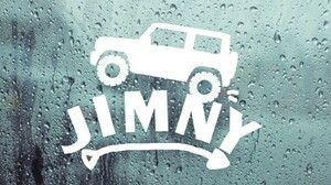  character on Jimny cutting sticker Kawai i sticker Jimny