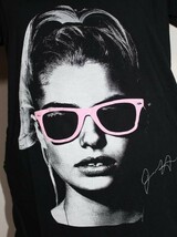 ロックスターズエンジェルス Rockstars&Angels レディース 半袖 Tシャツ ブラック ジャパンMサイズ JESS GLASSES POCKET TEE_画像2