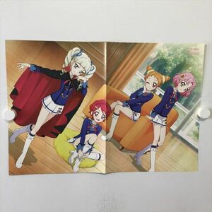 B10226 ◆アイカツ A3サイズ ポスター 送料180円 ★5点以上同梱で送料無料★