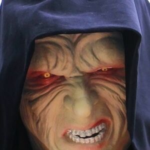  Darth Sidious collectors mask with a hood . head gear Star Wars Okinawa is addition postage equipped 