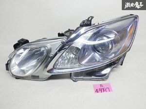 レクサス 純正 GWS191 GS450 HV ハイブリッド 後期 HID ブルーメッキ ヘッドライト ヘッドランプ AFS付 左 左側 KOITO 30-321 即納