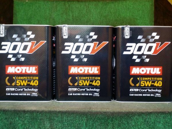 モチュール 300V コンペティション 15W50 2L 2缶セット(計４L）MOTUL