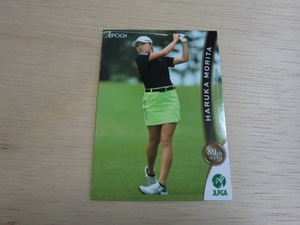 EPOCH 2021 JLPGA　No.72　森田遥　女子ゴルフ　OFFICIAL TRADING CARDS