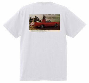 アドバタイジング フォード Ｔシャツ 769 白 1966 サンダーバード ギャラクシー ファルコン フェアレーン マスタング ブロンコ f100