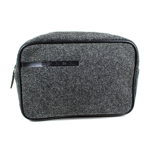  Prada make-up pouch pouch pouch Prada sport gray grey PRADA beautiful goods q819