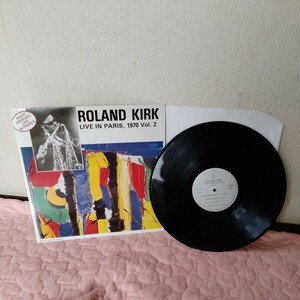ROLAND KIRK LIVE IN PARIS /ローランドカーク　レコード