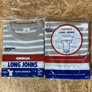 JEMORGAN LONG JOHNS サーマル 半袖 ポケット Tシャツ S M L XL