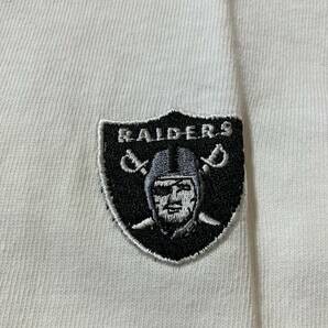 DENIME NFL RAIDERS 半袖 Tシャツ L コラボ 別注 限定 ドゥニーム オークランド レイダース 刺繍 ワッペンの画像3