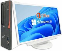 【サポート付き】富士通 D583 Windows11 メモリ:16GB SSD:512GB 22型液晶セット Core i7 Office 2019 & Qtuo 2.4G 無線マウス 5DPIモード_画像4