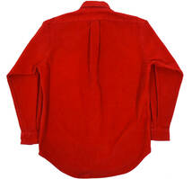 1990s Ralph Lauren BLAIRE L/S Corduroy shirts S(大きめ) Red オールドラルフローレン 長袖コーデュロイシャツ レッド 赤_画像2