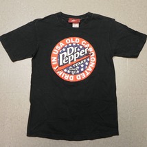 ★ドクター ペッパー Tシャツ Dr. Pepper - S ロゴ プリント★黒 ブラック 古着★h_画像1