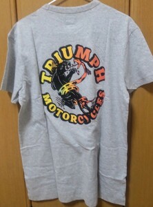 トライアンフ　Triumph TRENTHAM PRINTED TEE 　新品　バックプリント